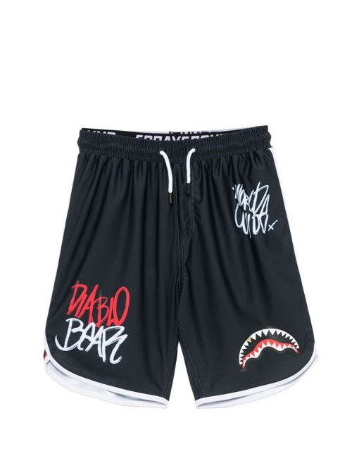 Boxer mare bambino Sprayground diablo bear nero Sprayground kids | SPY1474X